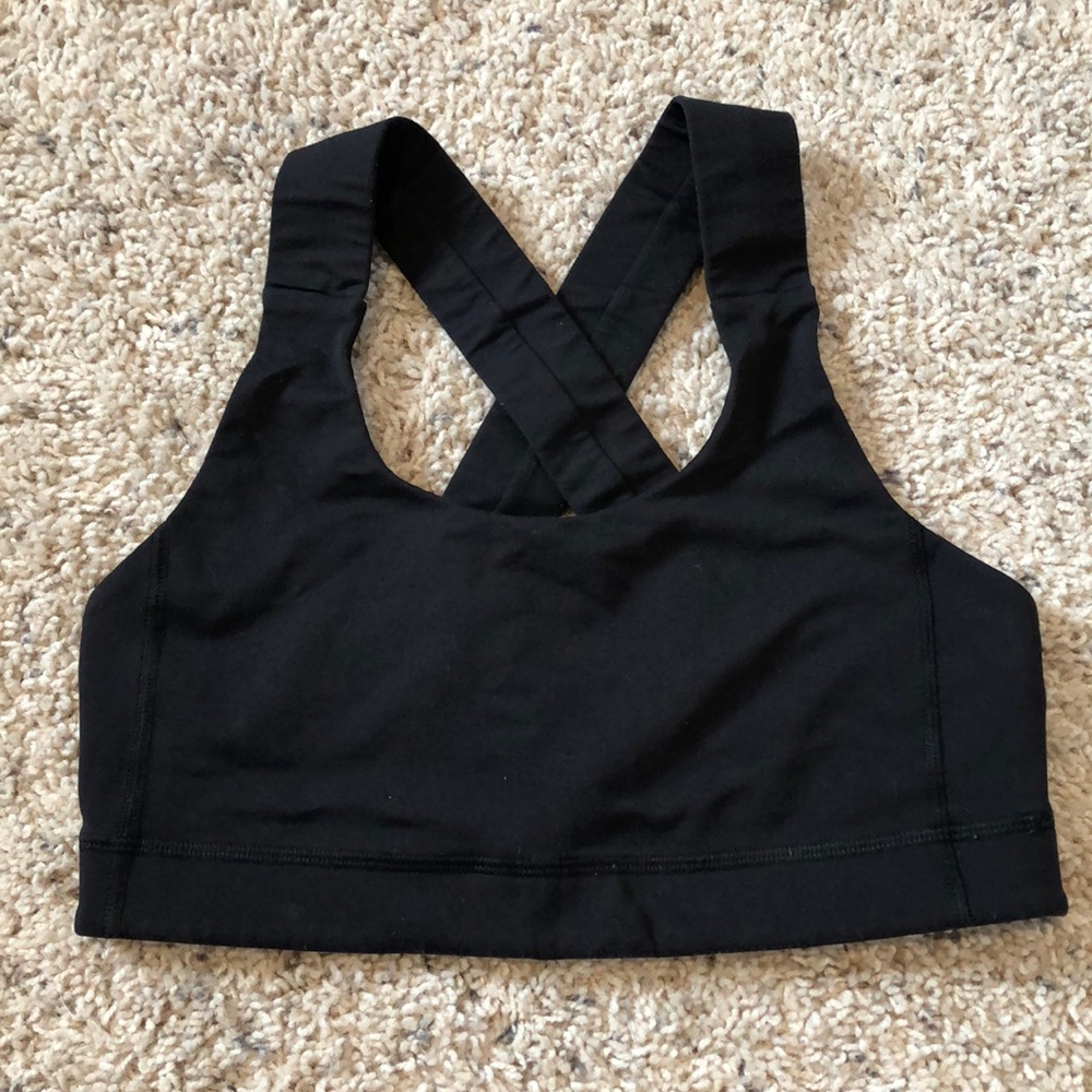Black Lululemon Sports bra